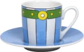 Taza y plato Espresso Pantalones Obelix «Könitz»