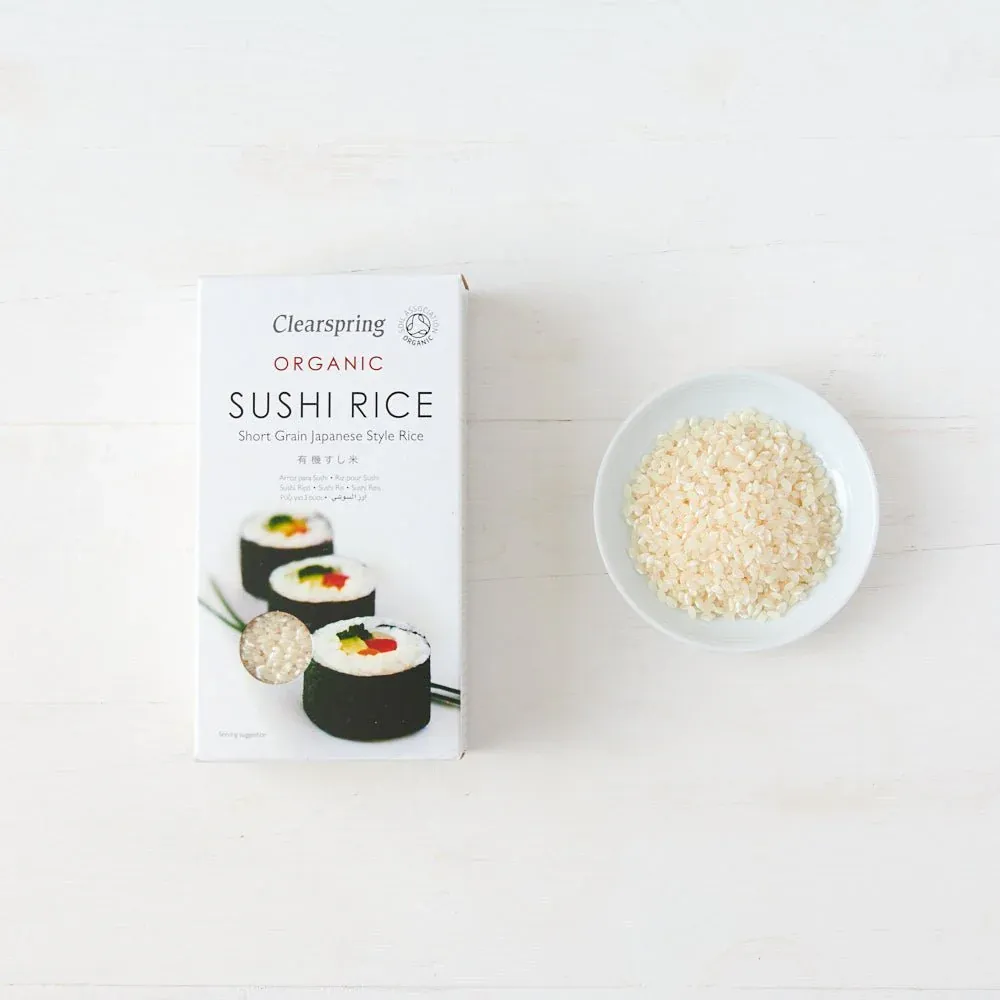 Arroz orgánico para sushi – Arroz japonés de grano corto «Clearspring» - Imagen 3