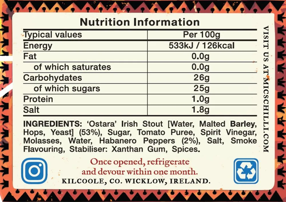 SALSA BARBACOA OSTARA «MIC´S CHILLI» - Imagen 3