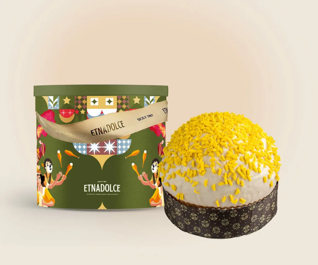 Panettone Limoncello 1 Kg – Lata Homenaje a Italia – Viaje a Nápoles «ETNADOLCE»