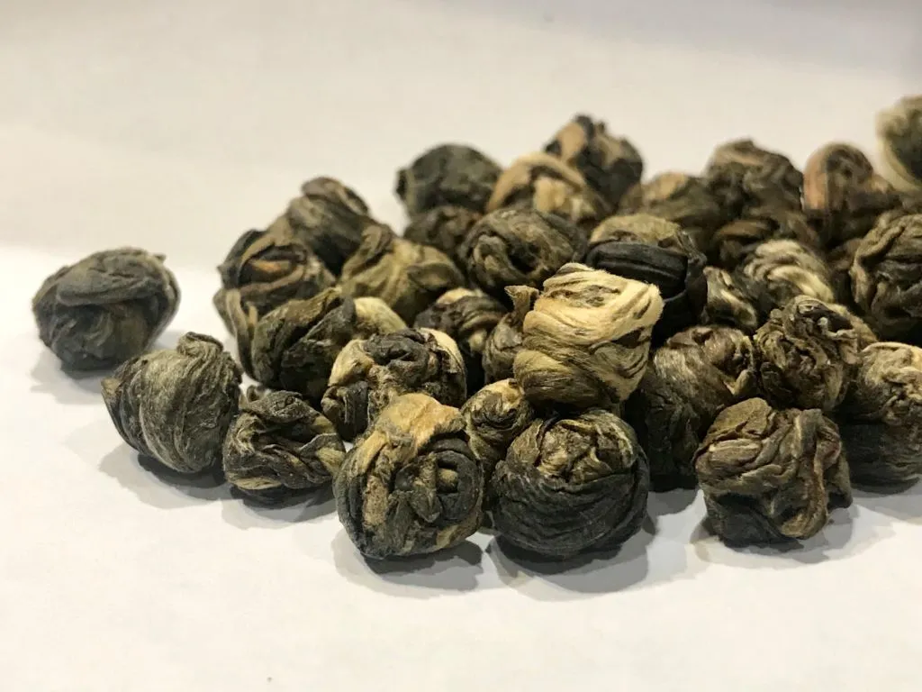 Té verde Jasmine Dragon Phoenix Pearl
