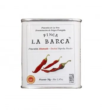 Pimentón ahumado de La Vera picante «variedad Jariza 70 g»
