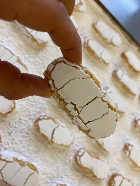 Ricciarelli, tarta blanda de almendras hecha en Italia «LA DOLCEZZE DI NANNI» - Imagen 4