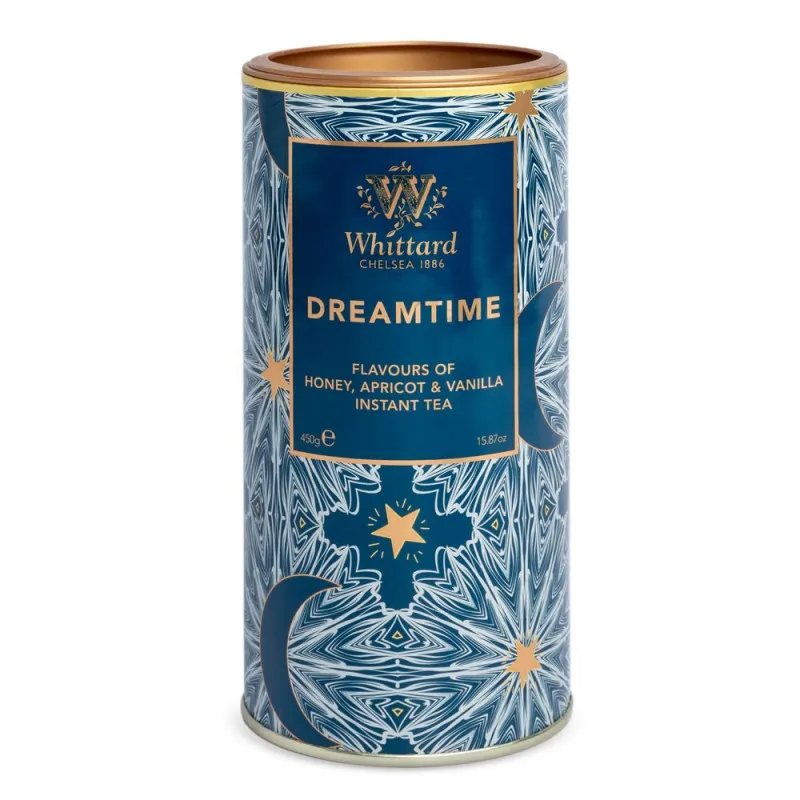 Té Instantáneo Dreamtime Sabor a Miel, Albaricoque y Vainilla 450gr. «Whittard»