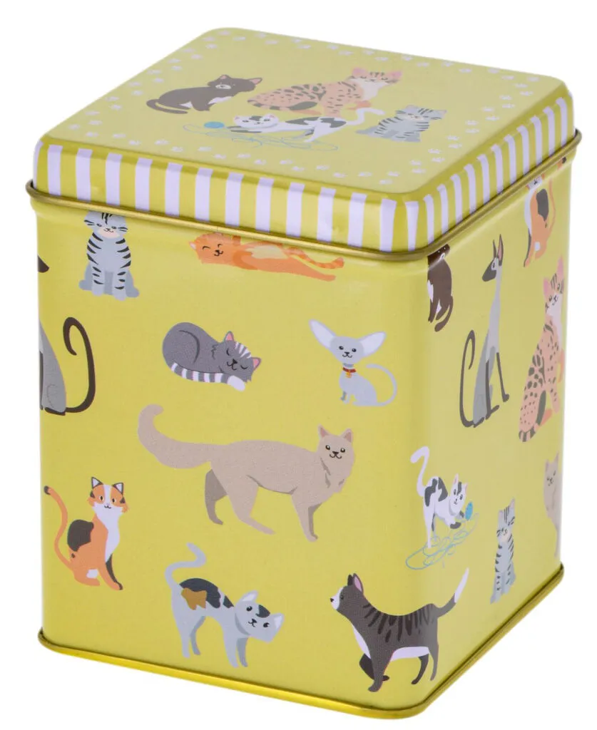 LATA PARA TÉ 100 G. CATS