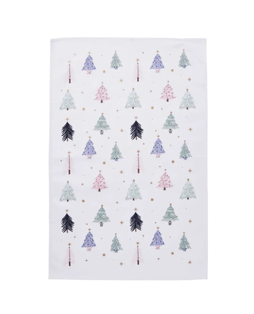 Paño de cocina-Tea Towel Frosty trees 100% algodón «Ulster Weavers»