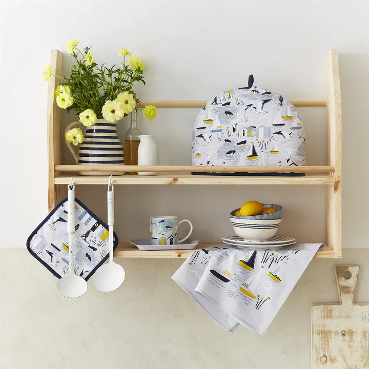 Paño de cocina Seashore ,algodón, talla única «Ulster Weavers» - Imagen 2