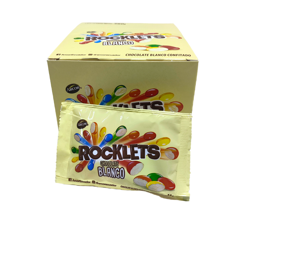 ROCKLETS CHOCOLATE BLANCO