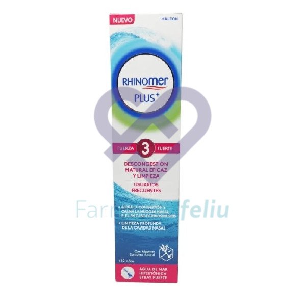 Rhinomer Plus F3 Usuarios Frecuentes, 125ml