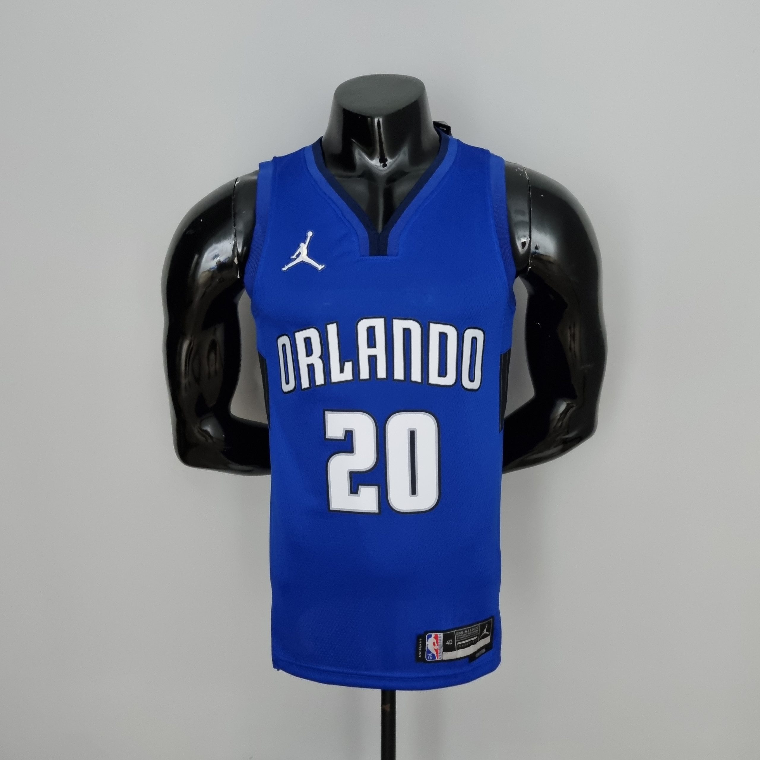 Camiseta Orlando Magic Fultz #20 75th Aniversary Blue