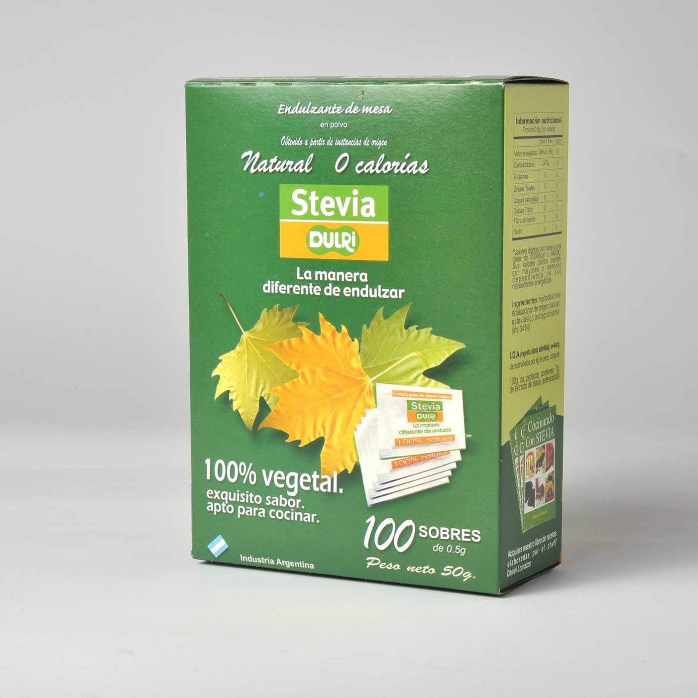 STEVIA DE 100 SOBRES 50GR DULRI