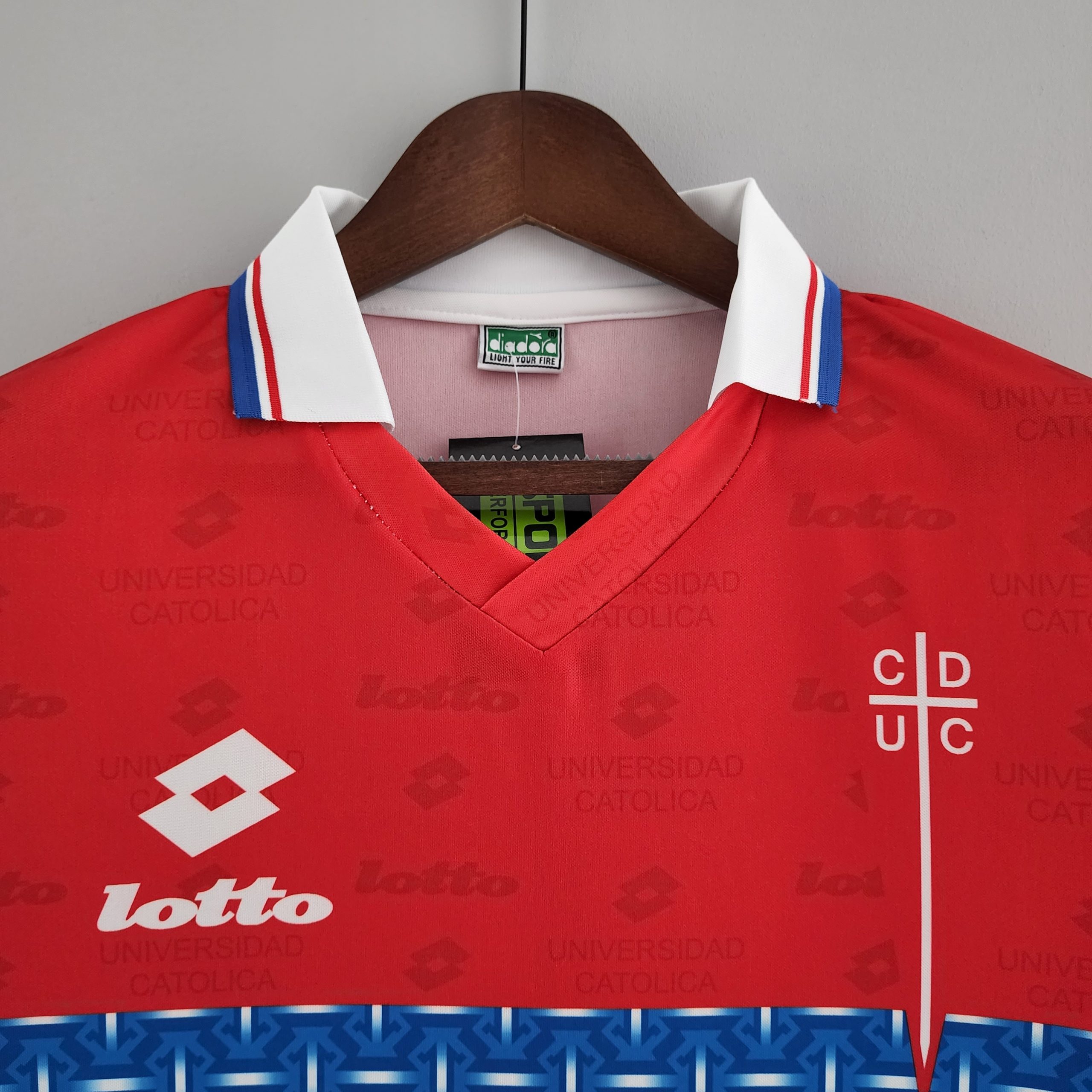 Camiseta Universidad Católica 1996 Visitante Manga Larga - Imagen 3