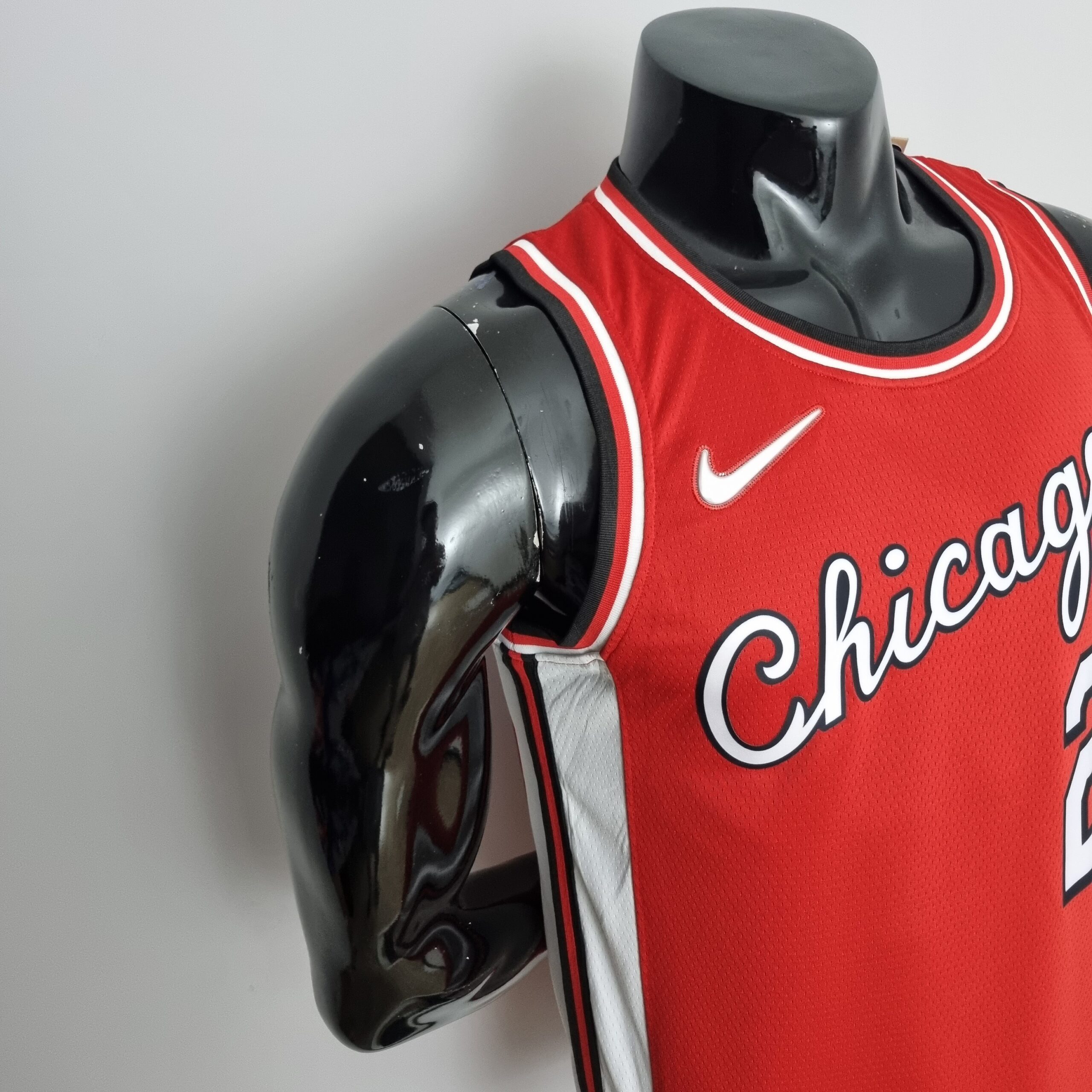Camiseta Chicago Bulls Ball #2 City Edition Red - Imagen 7