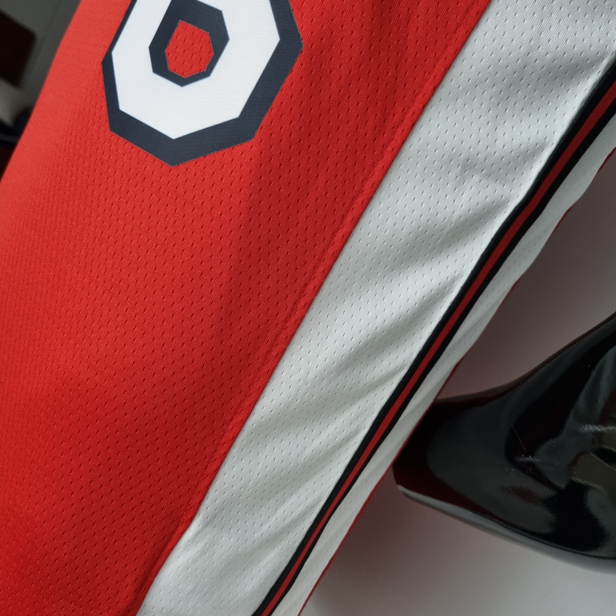 Camiseta Chicago Bulls Ball #2 City Edition Red - Imagen 4