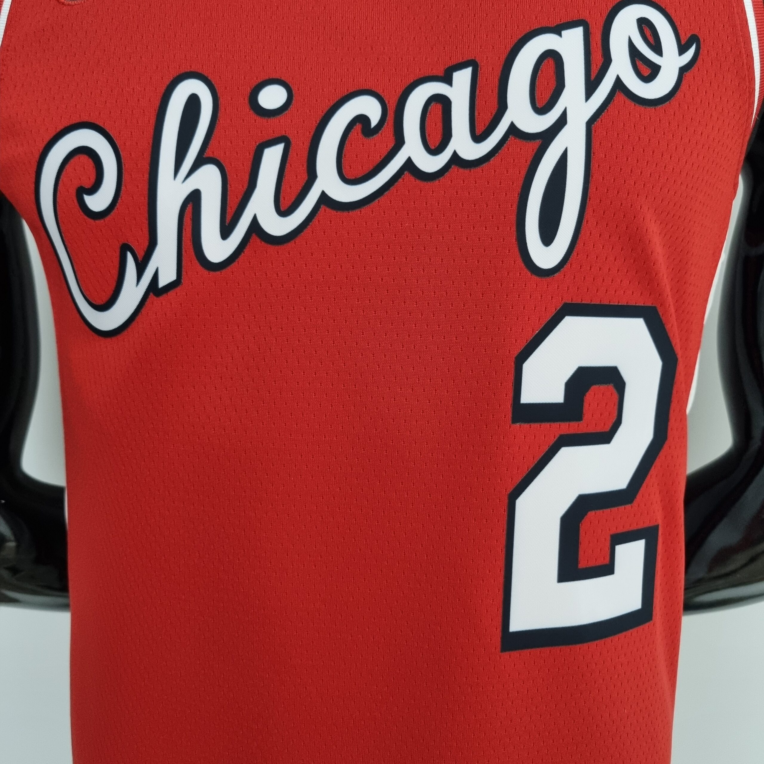 Camiseta Chicago Bulls Ball #2 City Edition Red - Imagen 2
