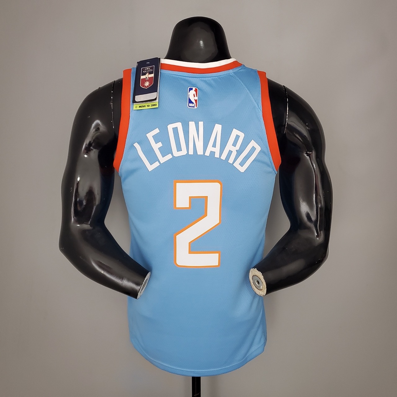 Camiseta Los Angeles Clippers Leonard #2 Blue - Imagen 7
