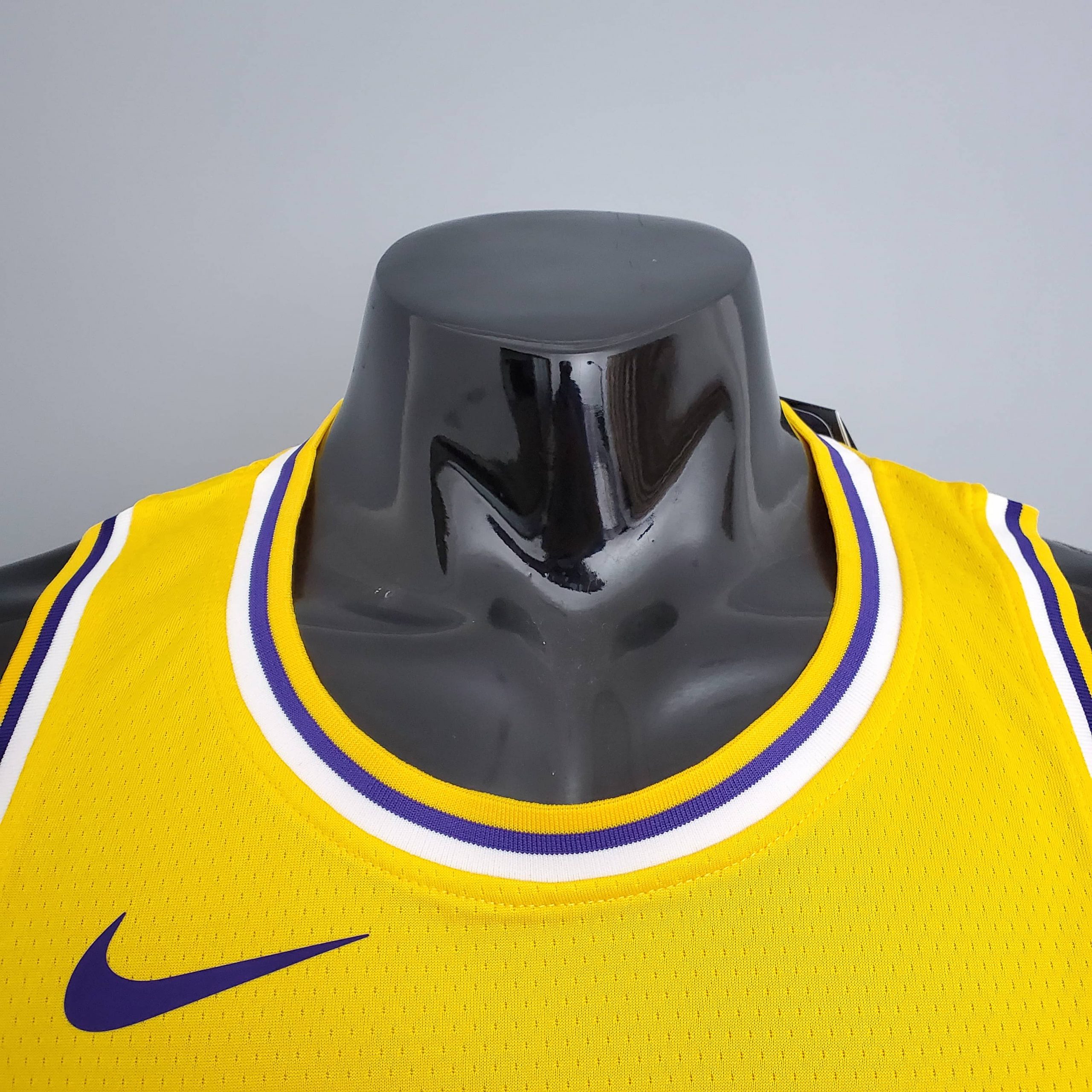 Camiseta Los Angeles Lakers Rondo #4 Edition Round Neck Yellow - Imagen 7