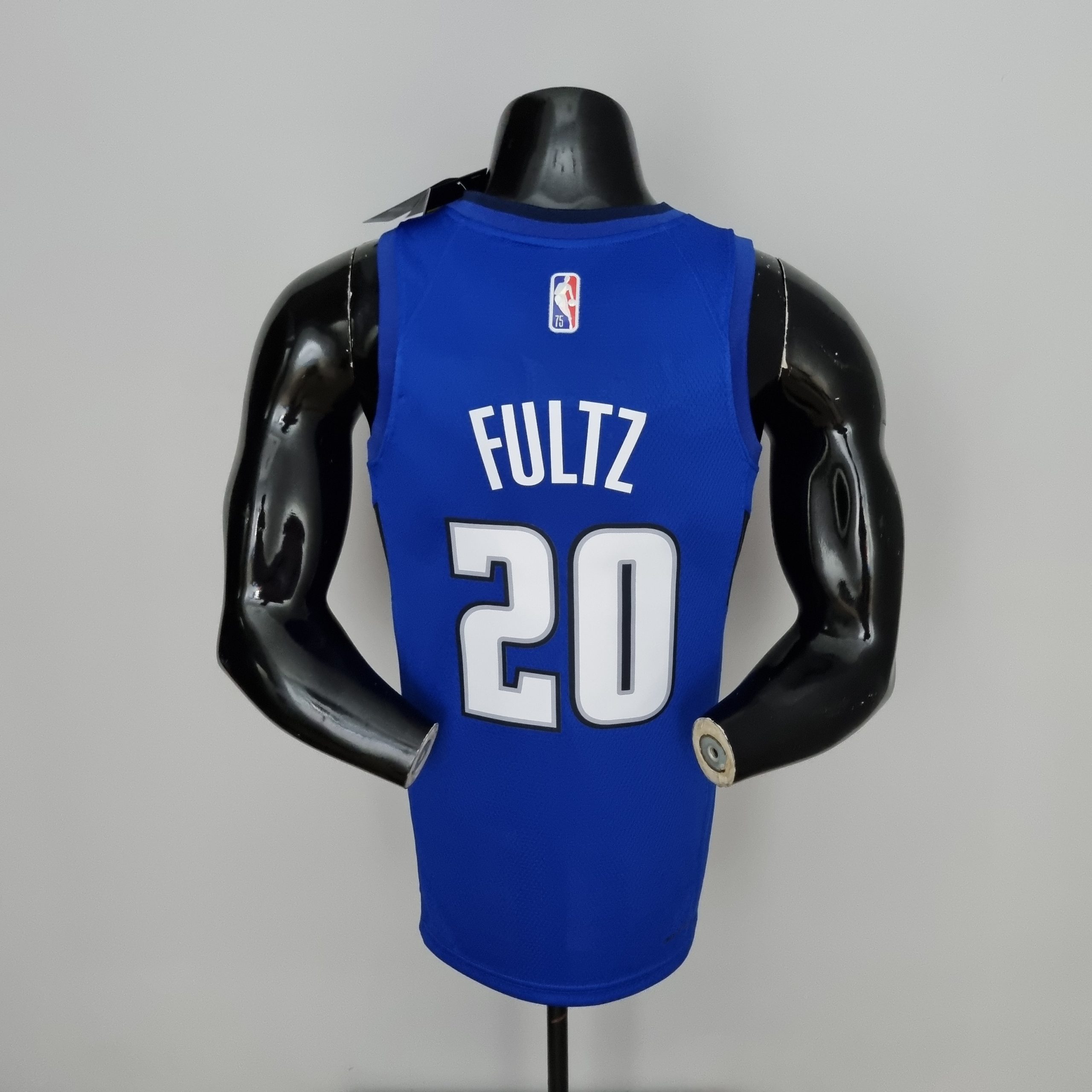 Camiseta Orlando Magic Fultz #20 75th Aniversary Blue - Imagen 3
