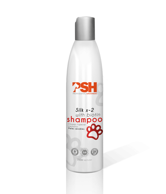 PSH Champú Silk X-2 con Biotina – 1Litro