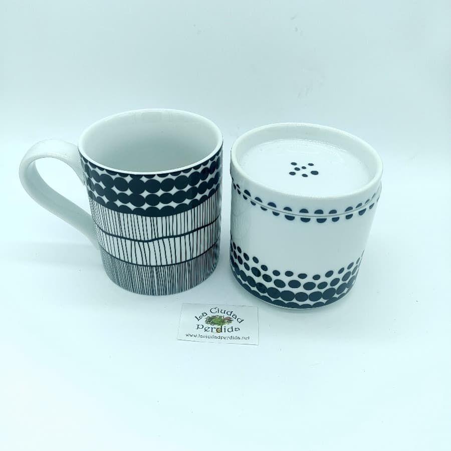 Café todo en uno blanco y negro - Imagen 3