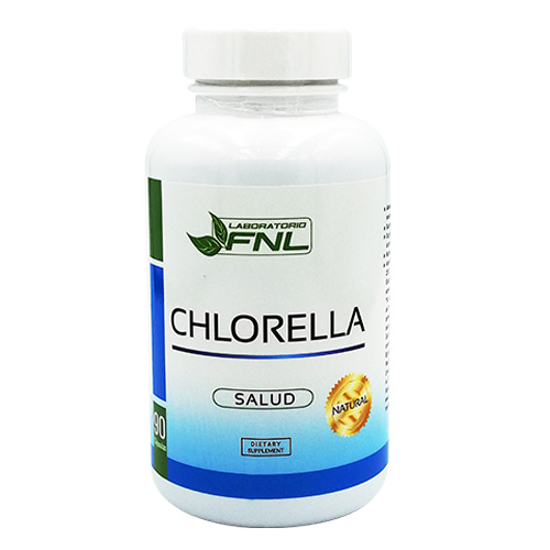 Chlorella 500 mg 90 cápsulas Marca FNL