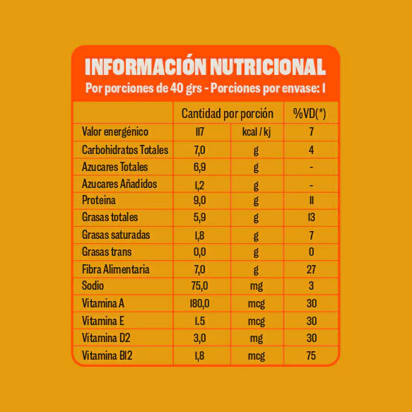 BARRITA PEANUT CARAMEL 40 GR. – CRUDDA - Imagen 3