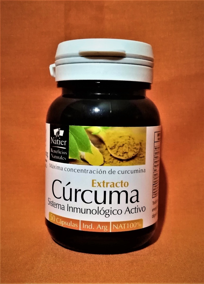 CURCUMA X 50 CAP – NATIER - Imagen 3