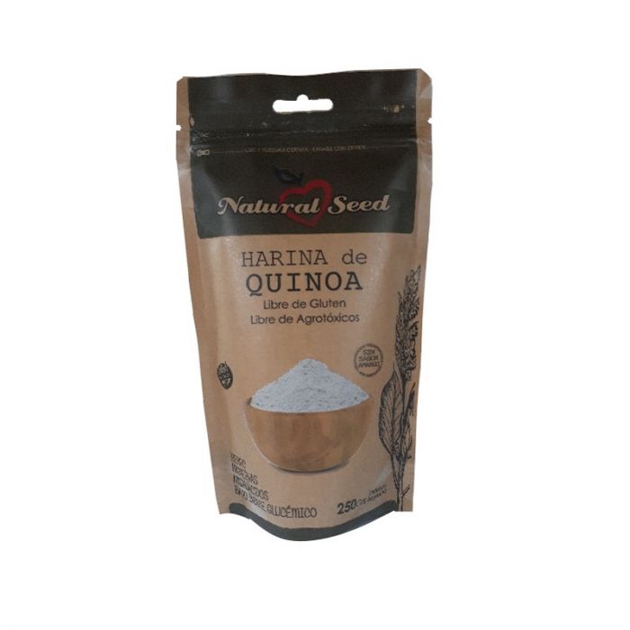 HARINA DE QUINOA 250GR NATURAL SEED