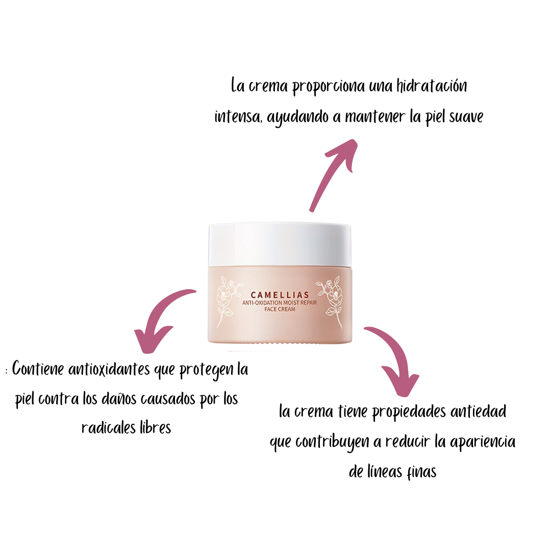 Crema Antiedad Flor de Camelias Bioaqua - Imagen 2