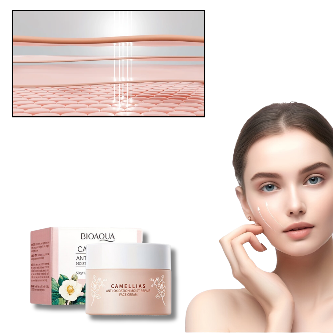 Crema Antiedad Flor de Camelias Bioaqua - Imagen 3