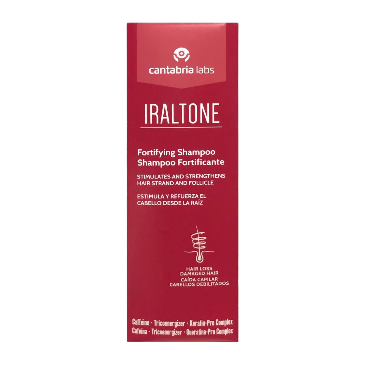 Iraltone Shampoo Fortificante Anti-Caída 200ml - Imagen 2