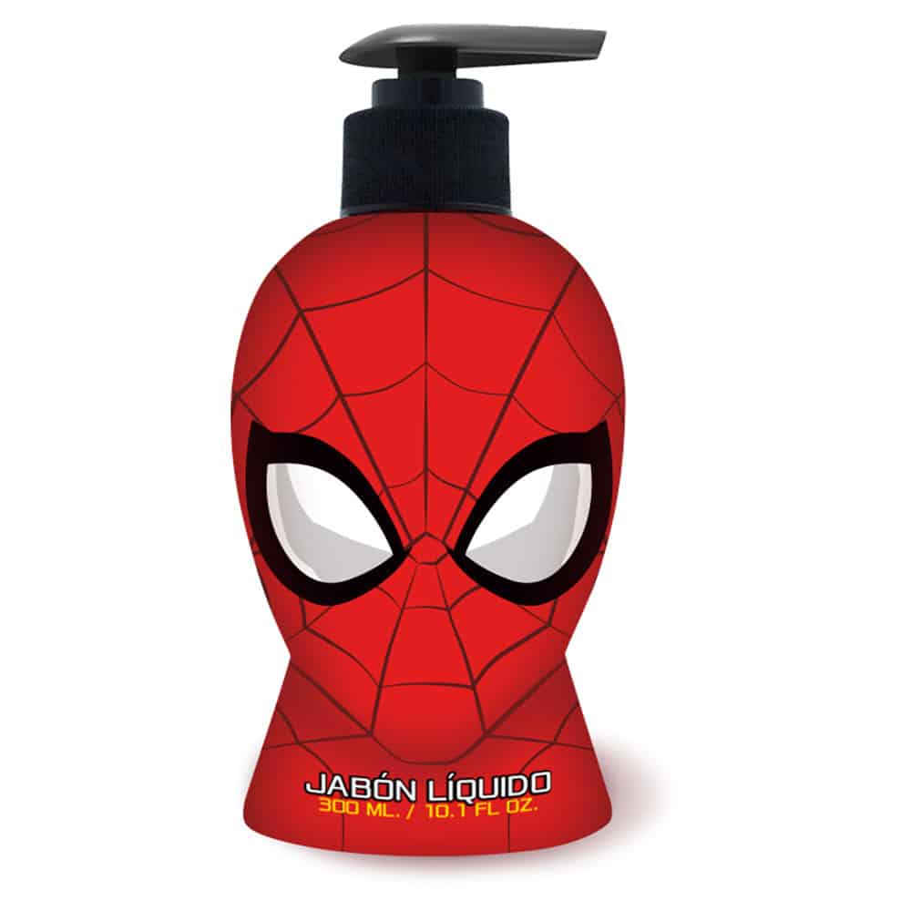 Jabón Liquido GELATTI 2D Spiderman Pote 300ml