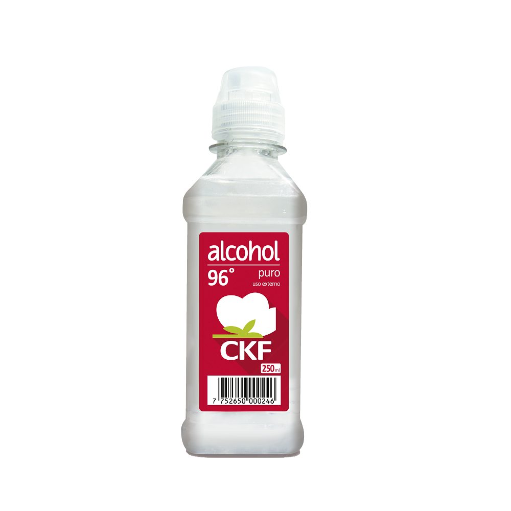 Alcohol Puro 96° CKF x 250 ml
