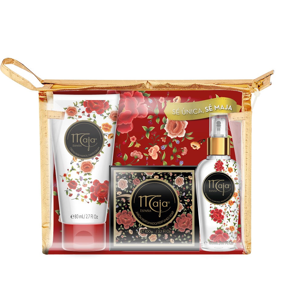 Pack Maja Clasico Fragancia 60ml+crema 80ml+jabón 100g+neceser