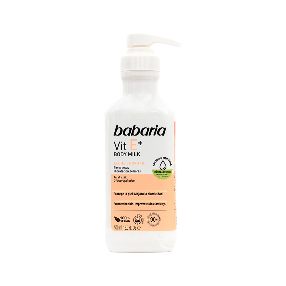 Babaria Vitamina E+Bodymilk Corporal X 500 ML