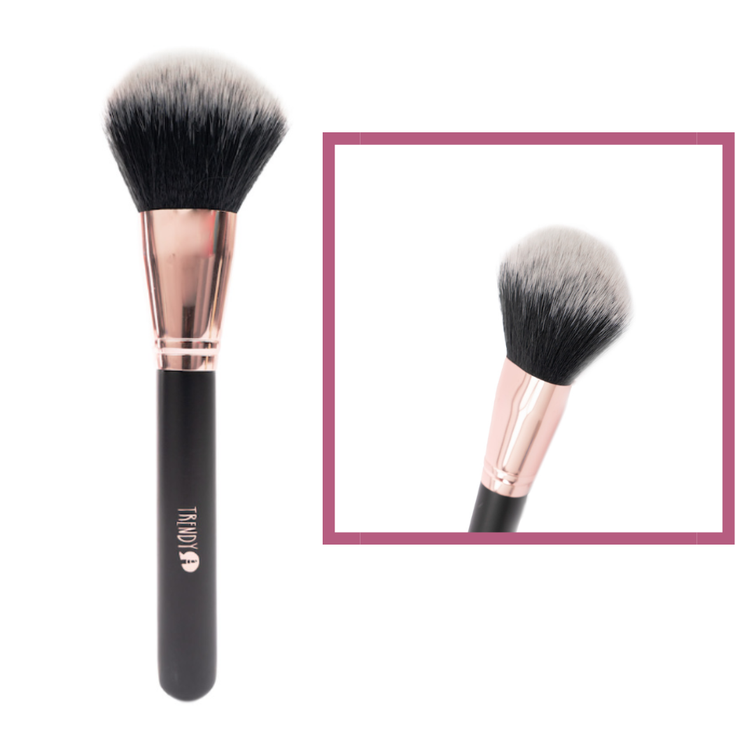 Brocha Ancha Profesional para polvos Trendy - Imagen 3