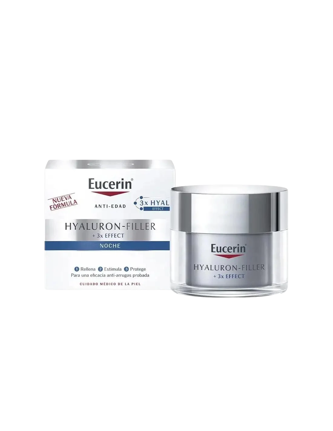 Eucerin Hyaluron Filler + 3x Effect Crema Facial de Noche Anti Edad 50ml