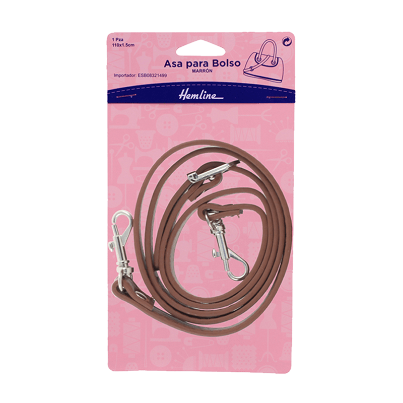 Asas de polipiel 110 cm con mosquetón - Imagen 2