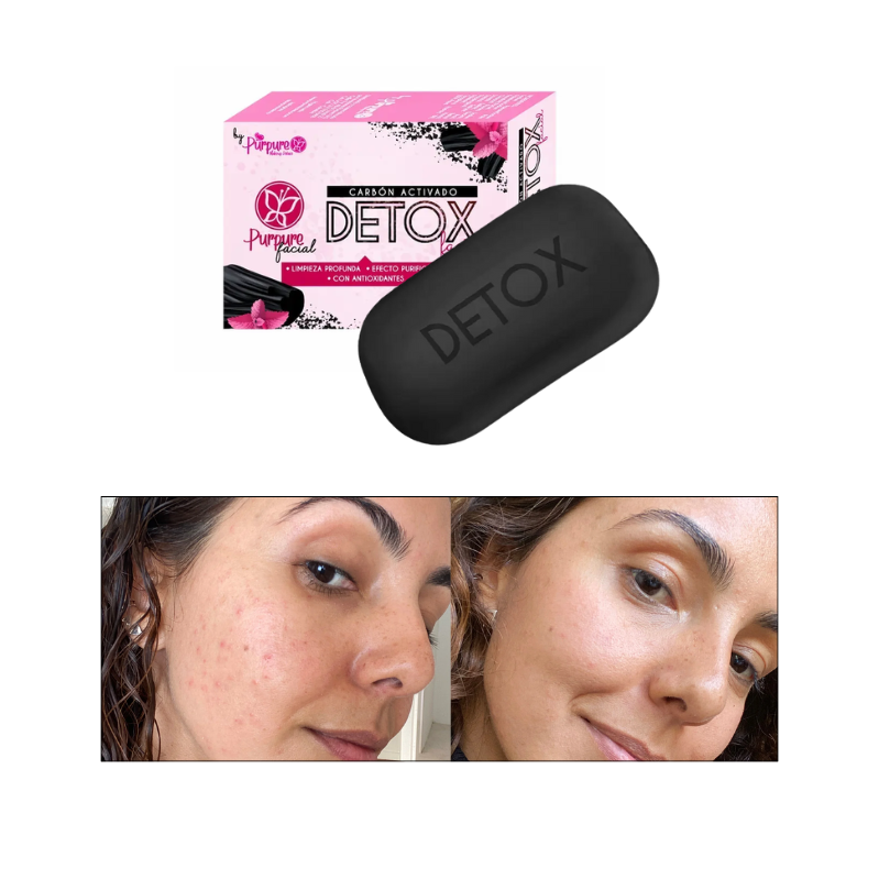 Jabón de Carbon activado Purpure - Imagen 2