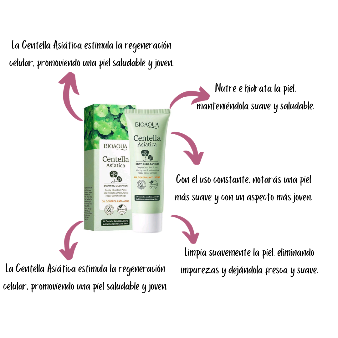 Jabón antiedad Centella Asiatica Bioaqua - Imagen 2