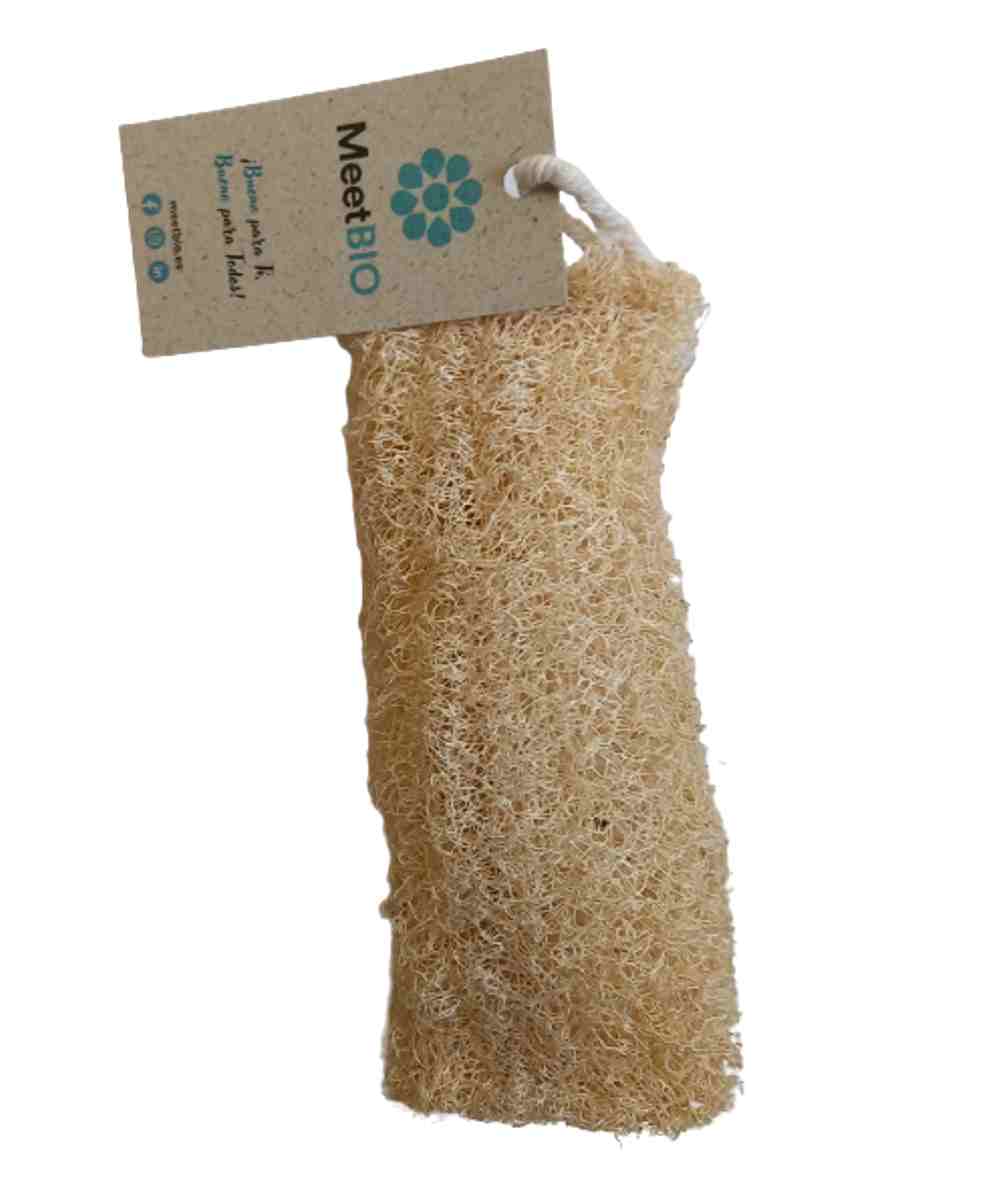 Esponja Estropajo Natural Luffa Premium Baño y Cocina