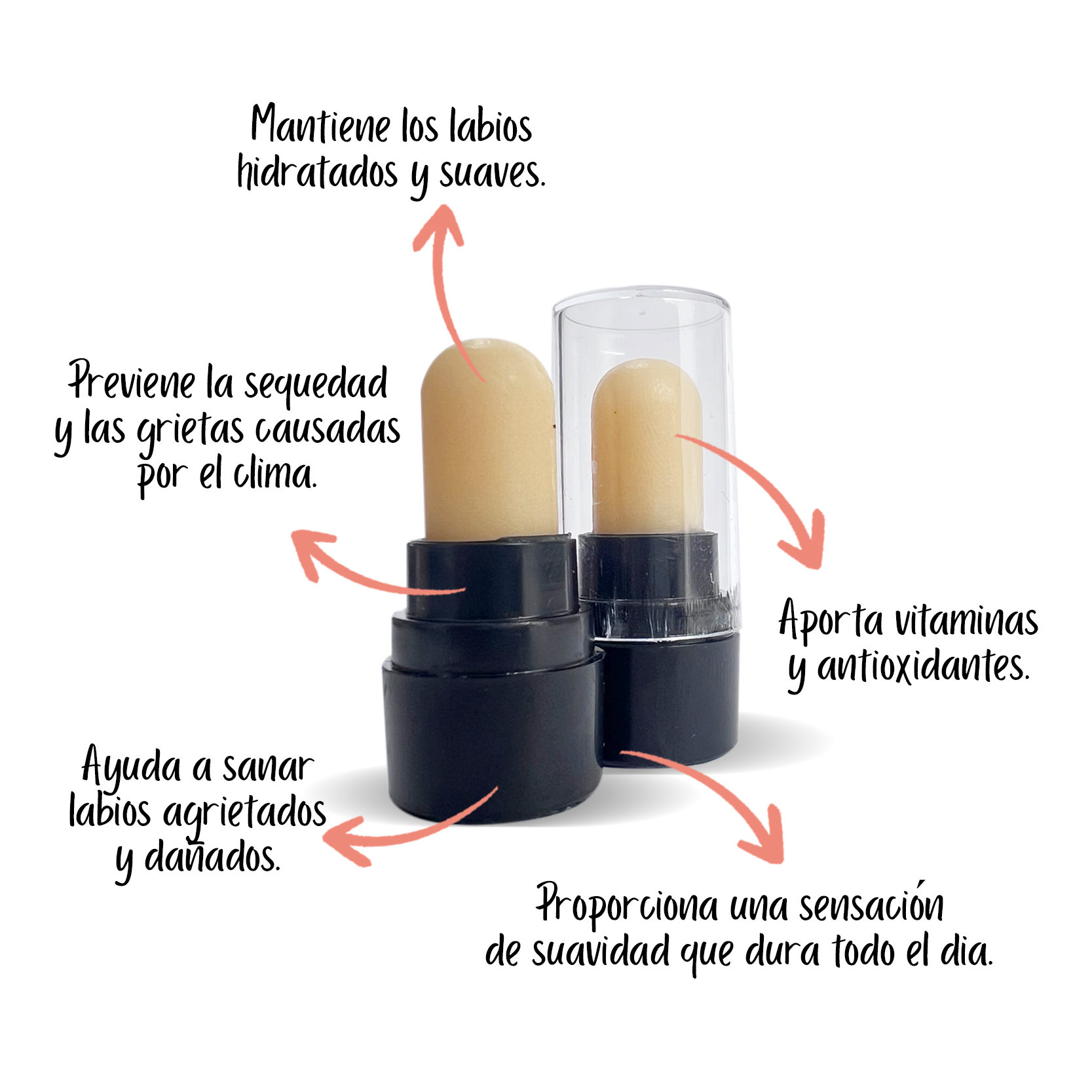 Manteca de Cacao Reparadora de Labios - Imagen 3