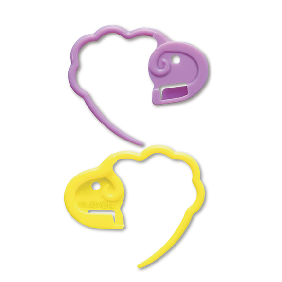 Marcadores de crochet y punto oveja Clover - Imagen 8