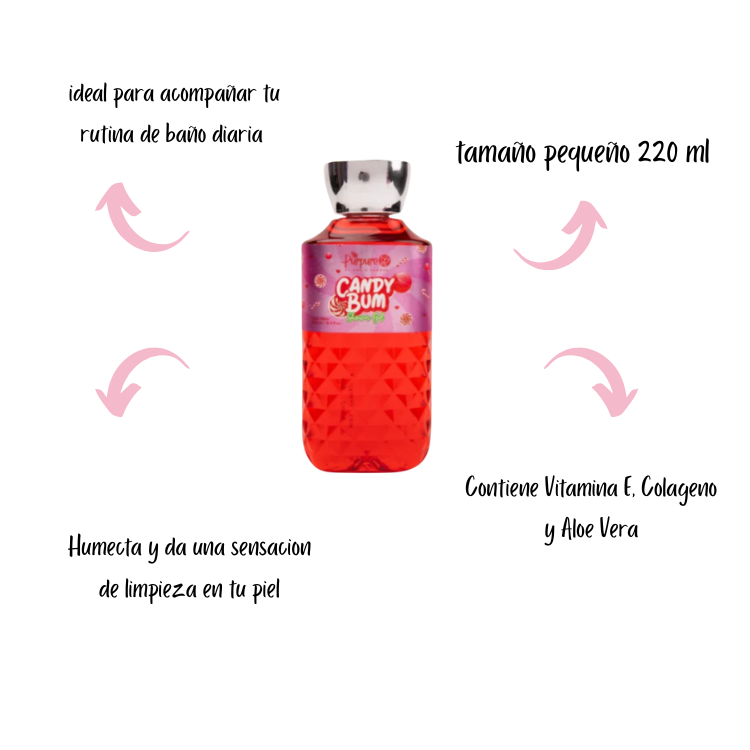 Gel de baño Purpure PEQUEÑO 220 ML - Imagen 2