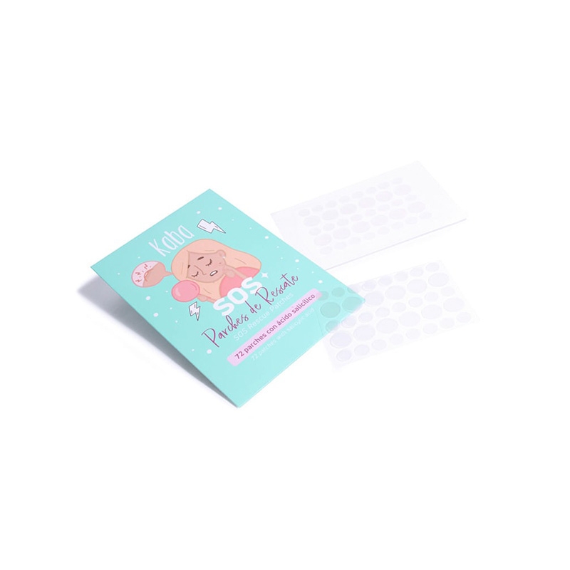 SOS 72 Parches Antiacné con Acido Salicílico KABA