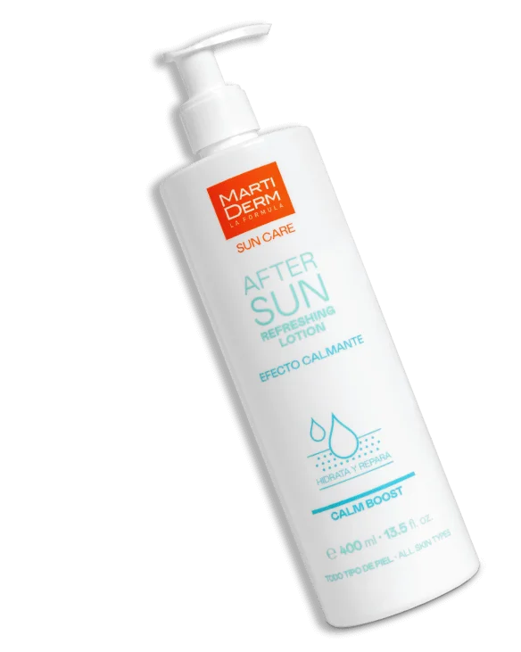 MartiDerm SunCare After Sun Loción Efecto Calmante 400ml - Imagen 2