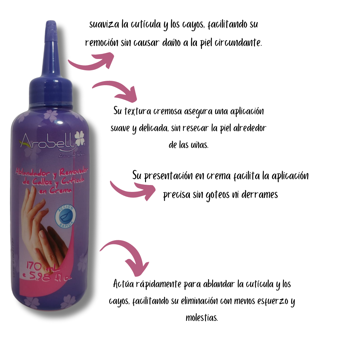 Removedor de cutícula en Crema Arobell - Imagen 2