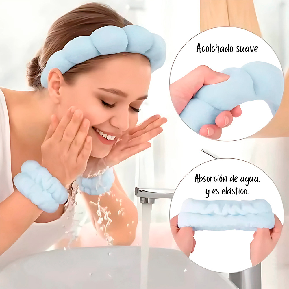 Set Balaca Puffy + 2 bandas elasticas para manos - Imagen 2