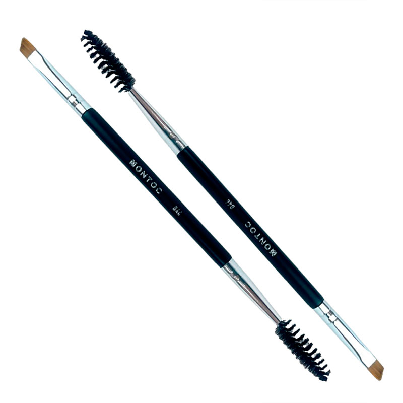 Brocha Doble para cejas profesional Montoc