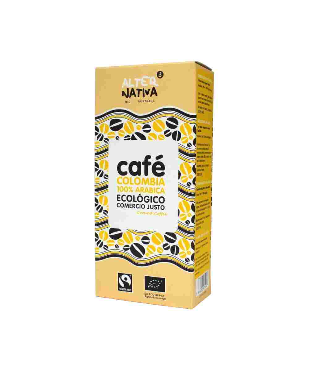 Café Colombia Molido ECO Fairtrade 250g Alternativa3